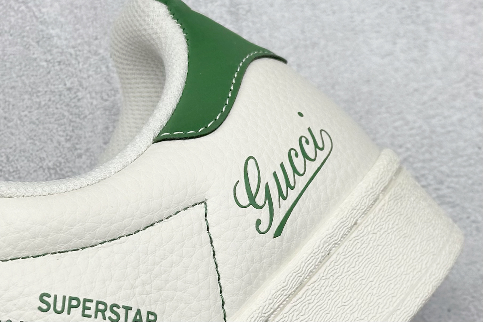 AD Originals Superstar x GUCCI 白绿 DS0022
