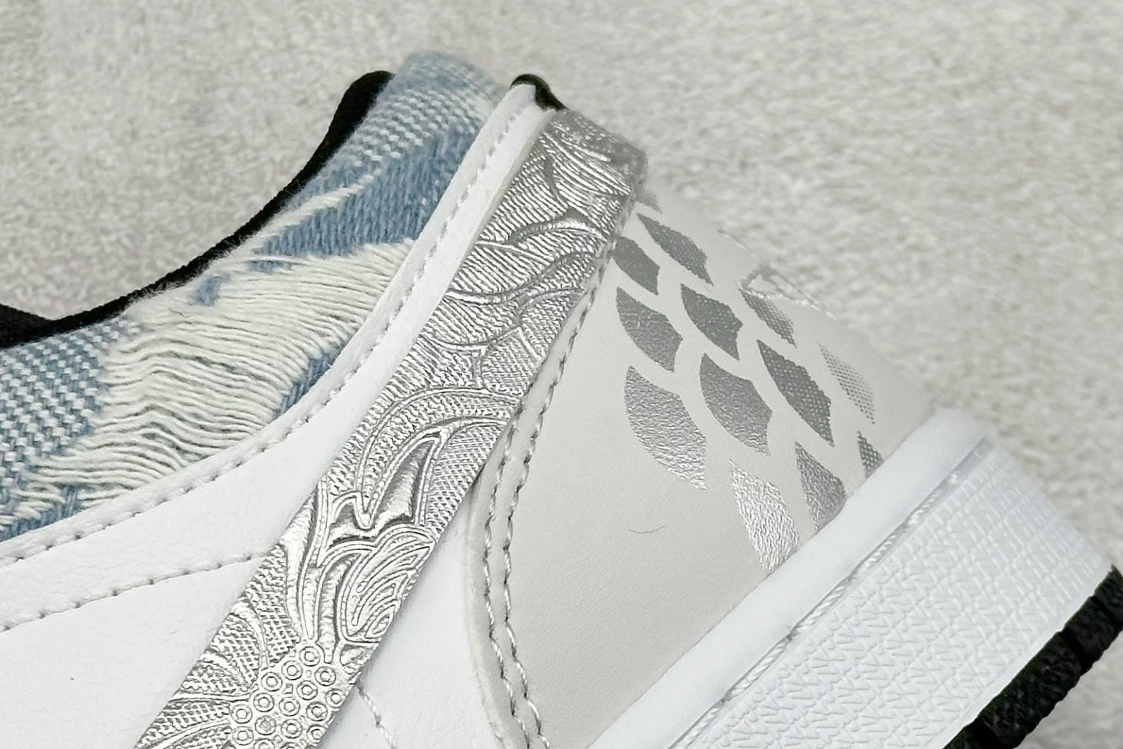 Air Jordan 1 Low 云烟梦泽 整体围绕熊猫恶作剧乘浪钓手主题设计 553558-132