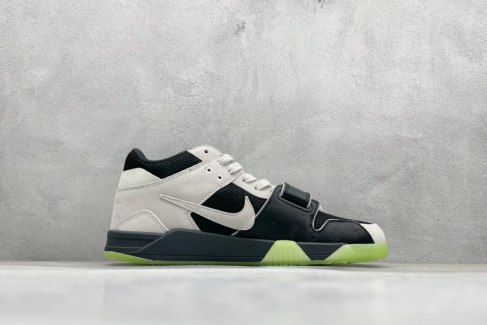 S2Travis Scott x Jordan Cut The Check AJ1 乔1倒勾魔术贴 时尚篮球鞋 IH7971-001