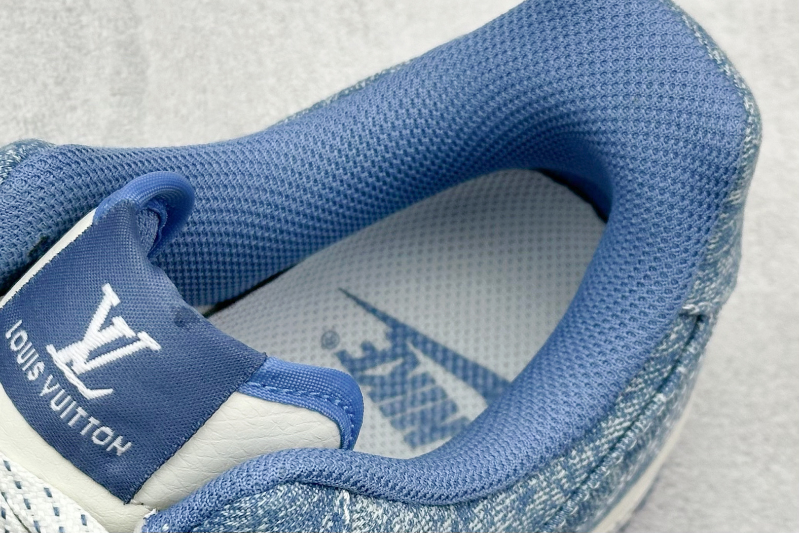 SC版Nike Air Force 1'07 Low LV联名 冰蓝牛仔 空军一号低帮休闲板鞋 LW9279-021