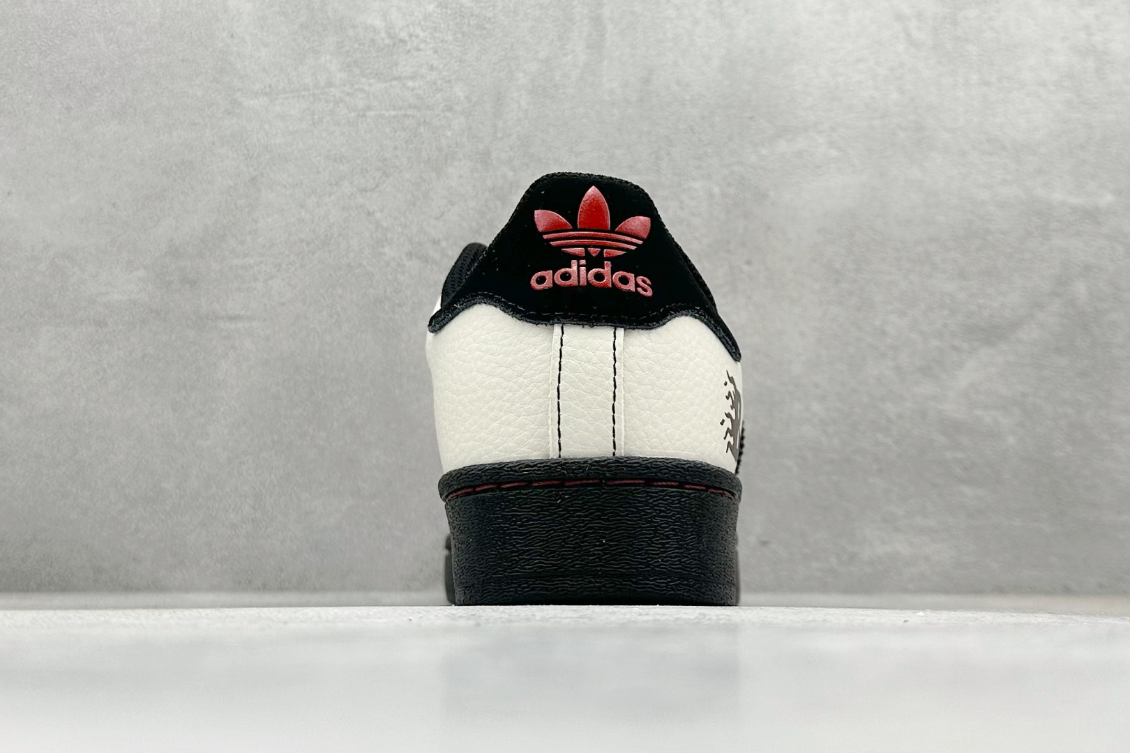 AD Originals Superstar x New Balance 白黑红 AD8021