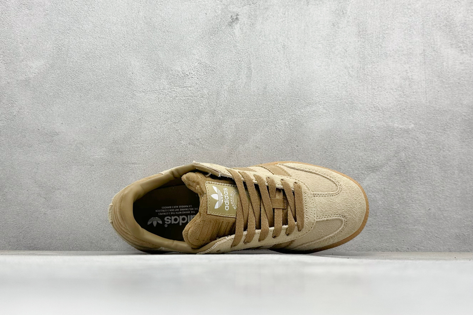 AdidOriginals Samba XLG 桑巴舞系列 阿迪达斯 三叶草 绅士德训足球风百搭低帮休闲运动板鞋 IG6289