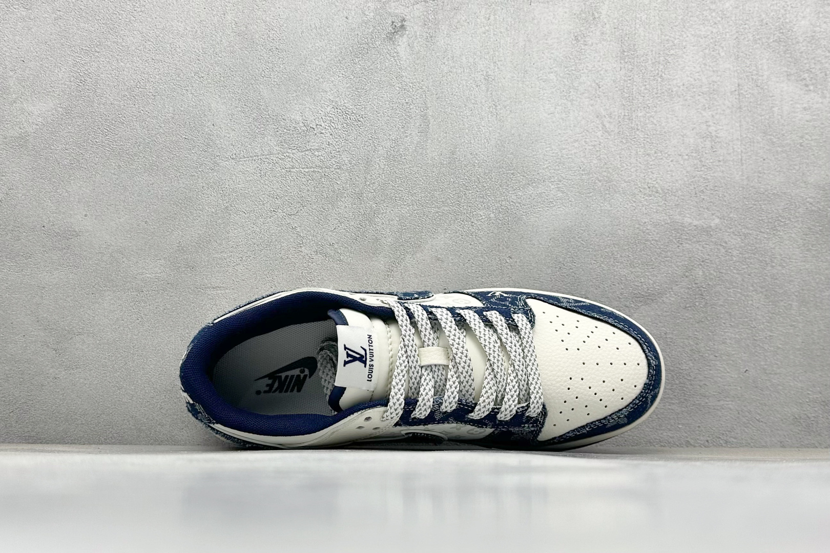 XC版Nike SB Dunk Low LV联名 米蓝布小勾 低帮休闲板鞋 YX5066-386