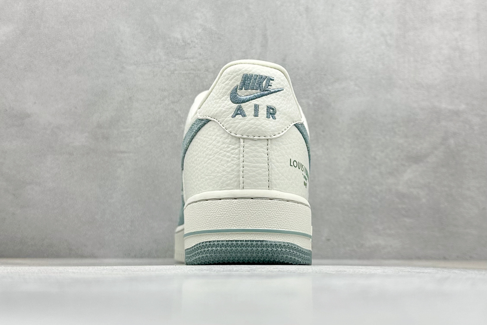 SC版Nike Air Force 1'07 Low LV联名 青色牛仔 空军一号定制休闲板鞋 SC0601-554