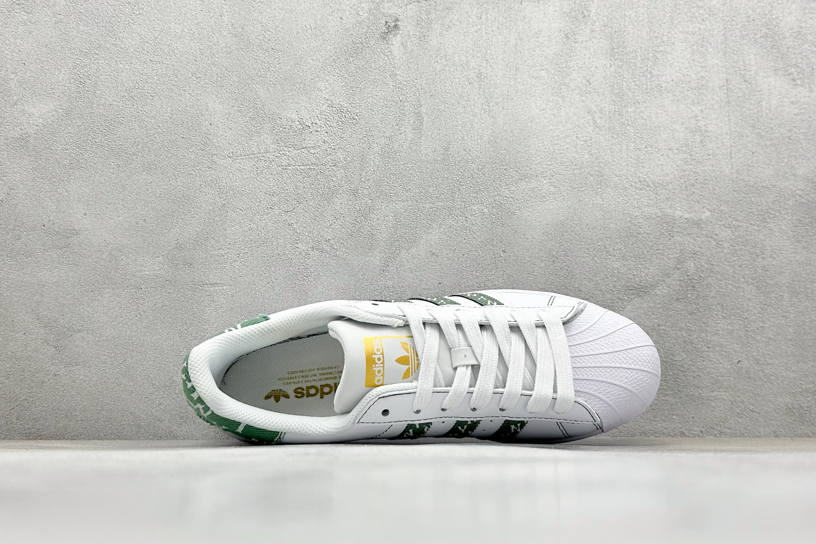 AD Originals Superstar x MLB 白绿 BZ2535