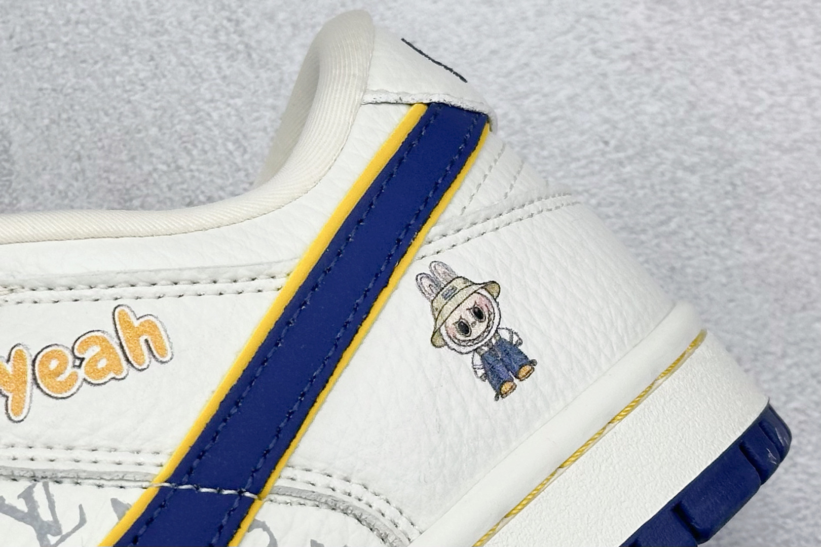 SC版Nike SB Dunk Low 三方联名 白蓝金 高端定制 低帮休闲板鞋 SC0601-457