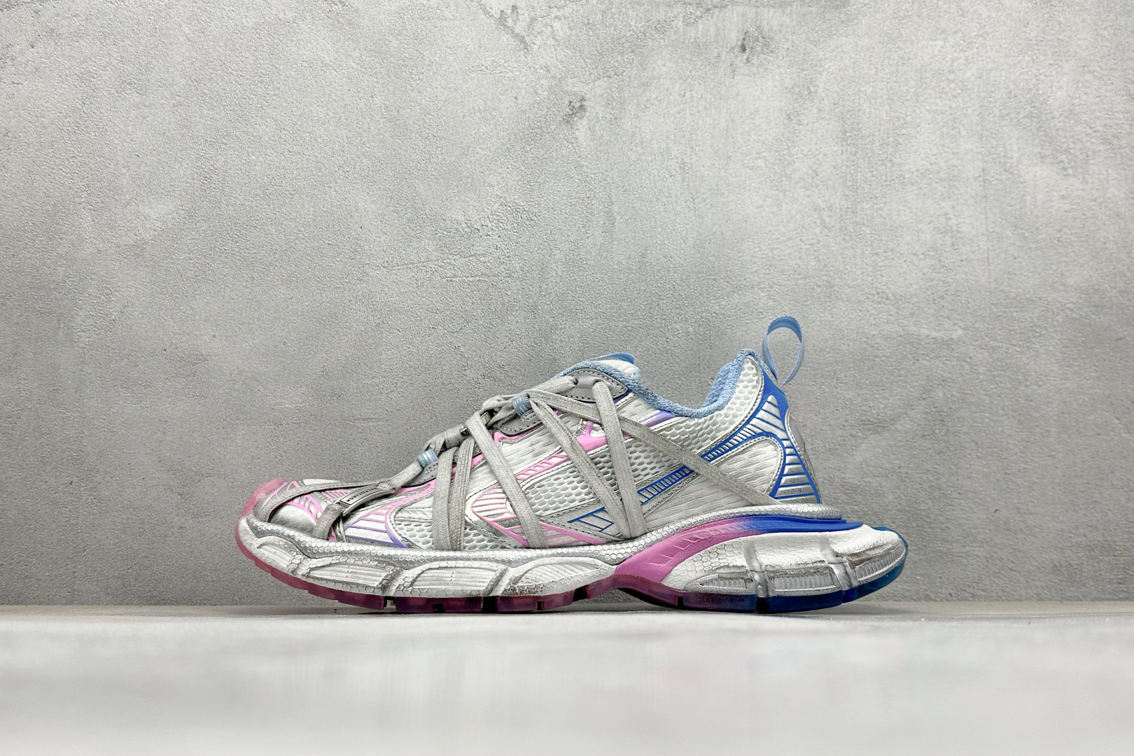 I8 巴黎十代 Balenciaga 巴黎世家 铁扣绑带Balenciaga Sneaker Tess s.Gomma 纯原版本