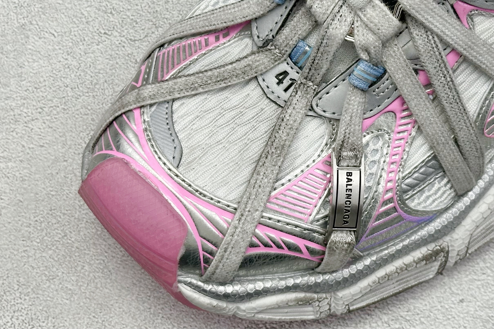 I8 巴黎十代 Balenciaga 巴黎世家 铁扣绑带Balenciaga Sneaker Tess s.Gomma 纯原版本