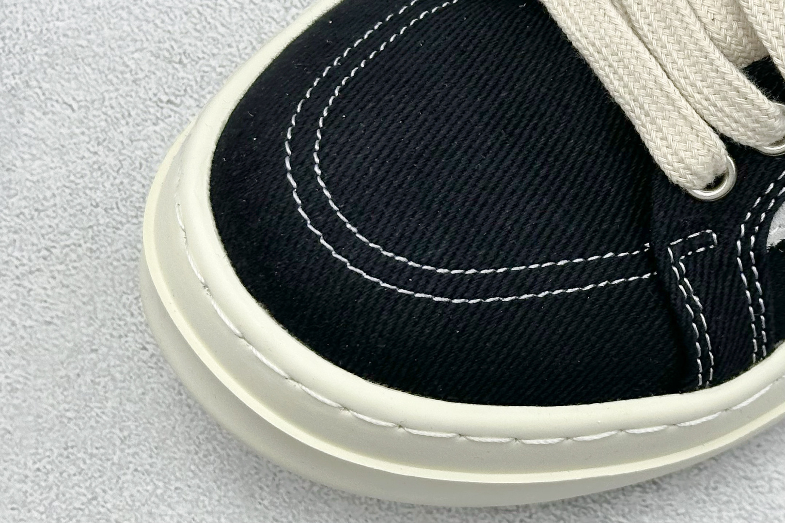 OK版Rick Owens Drkshdw 瑞克·欧文斯低帮牛仔布时尚运动板鞋