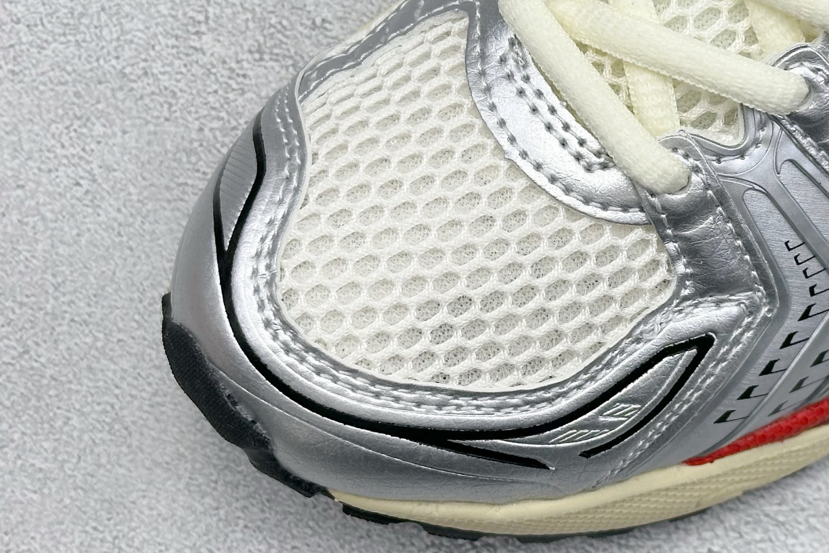 Asics Gel-Kayano 14 织物合成革 马拉松 潮流 复古 減震防滑耐磨 低帮 跑步鞋 白银红 1203A692-100