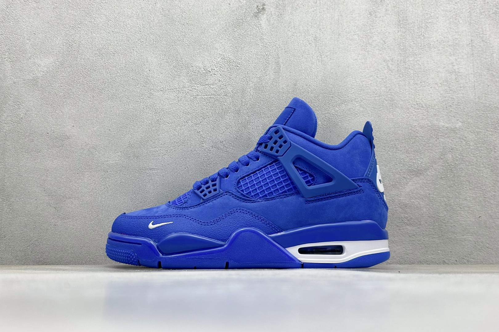 F版Nigel Sylvester x Air Jordan 4 Retro ”Blue” AJ4 乔4 联名蓝砖 HF4340-400