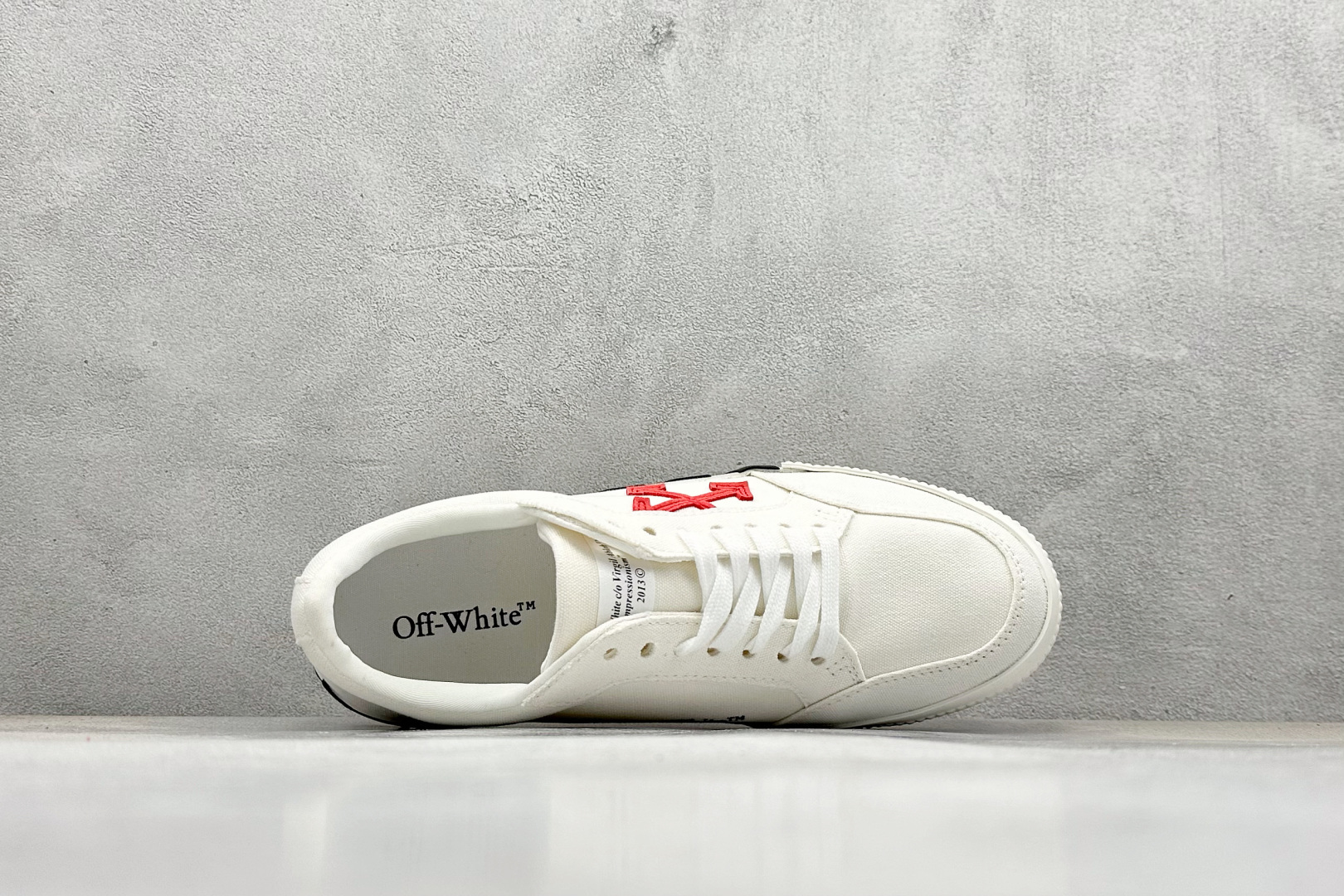 图片[3]-S版OFF-WHITE GYM SHOES LOVERS 舒适百搭防滑耐磨低帮帆布鞋  尺码：36 37 38 39 40 41 42 43 44 45 46 47-选品中心
