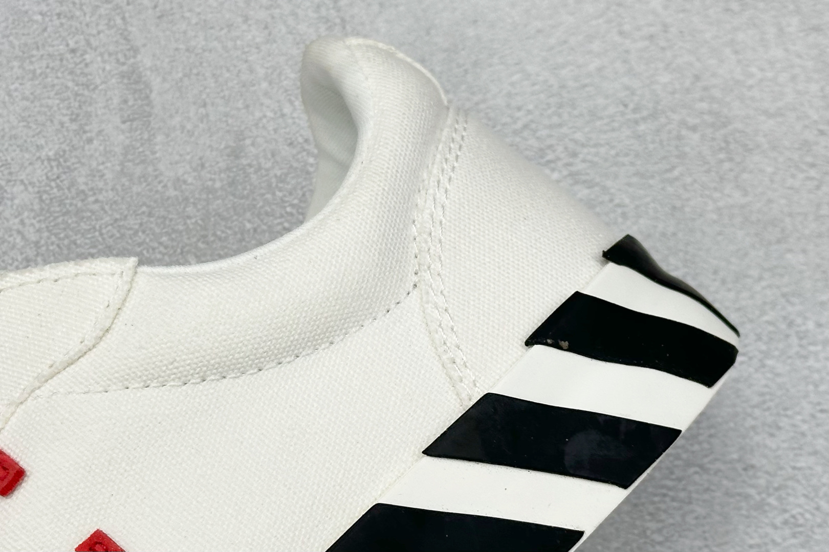 图片[9]-S版OFF-WHITE GYM SHOES LOVERS 舒适百搭防滑耐磨低帮帆布鞋  尺码：36 37 38 39 40 41 42 43 44 45 46 47-选品中心