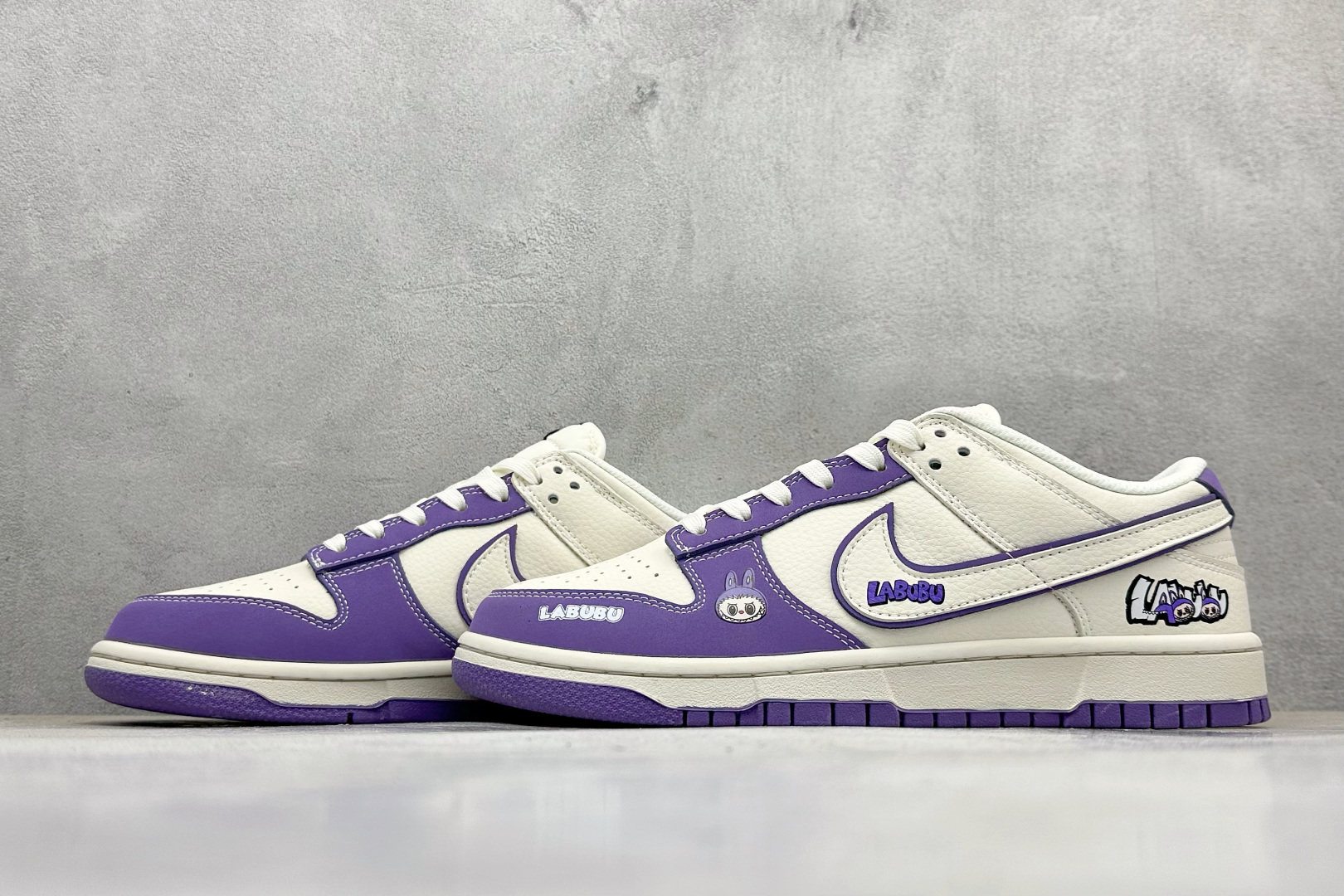 NIKE SB Dunk Low RETRO x LABUBU 紫白 DS6608-007