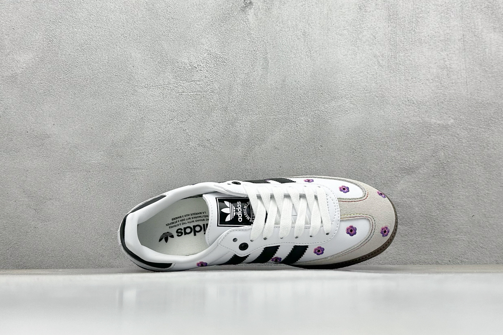 Adidoriginals Samba 灰白小花 IF4390