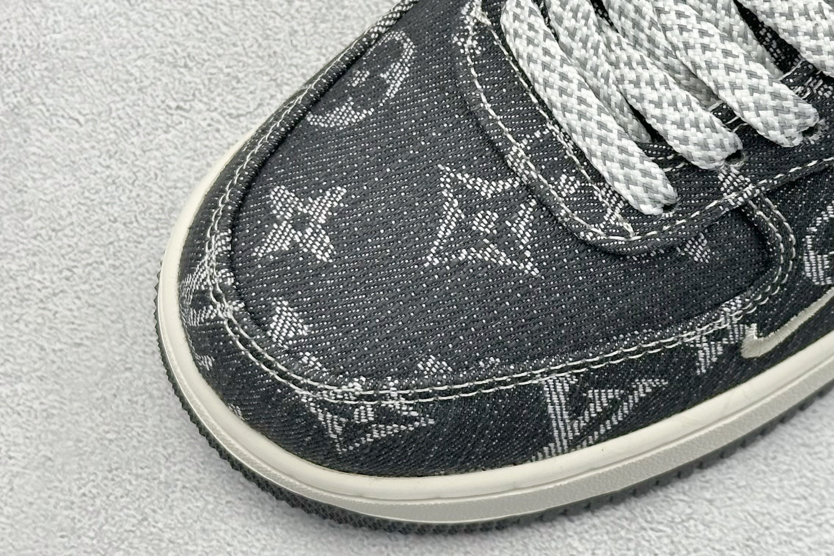 260 SC版Nike Air Force 1'07 Low LV联名 黑牛仔 空军一号低帮休闲板鞋  ZD1988-003