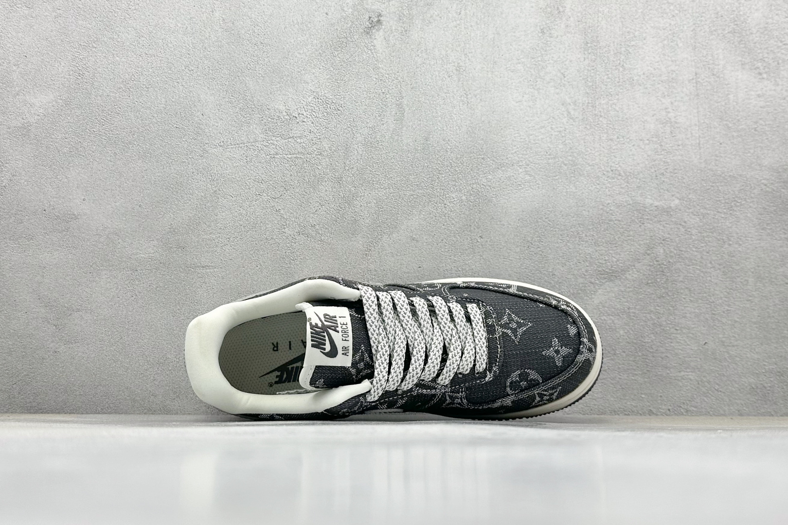 260 SC版Nike Air Force 1'07 Low LV联名 黑牛仔 空军一号低帮休闲板鞋  ZD1988-003