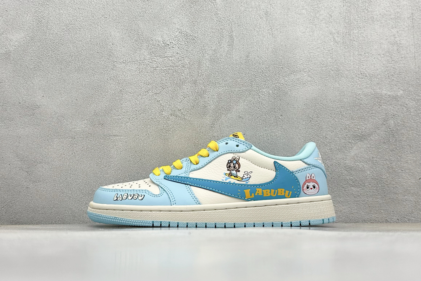 280 Travis Scott x Fragment Design x Air Jordan 1 Low SP AJ1 乔1 拉布布联名 低帮文化休闲板鞋  LD2028-054