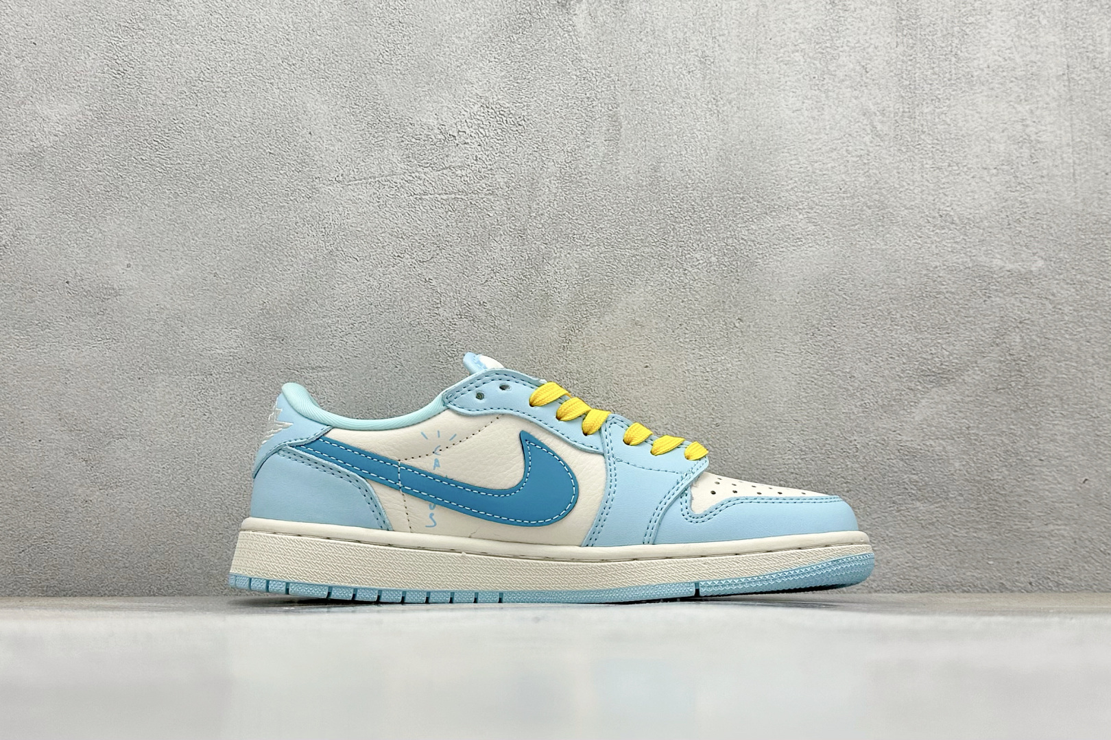 280 Travis Scott x Fragment Design x Air Jordan 1 Low SP AJ1 乔1 拉布布联名 低帮文化休闲板鞋  LD2028-054