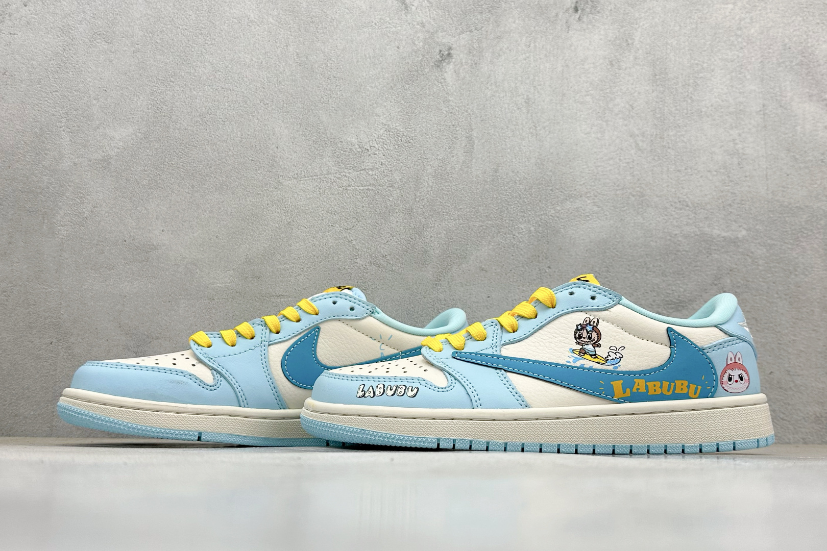 280 Travis Scott x Fragment Design x Air Jordan 1 Low SP AJ1 乔1 拉布布联名 低帮文化休闲板鞋  LD2028-054