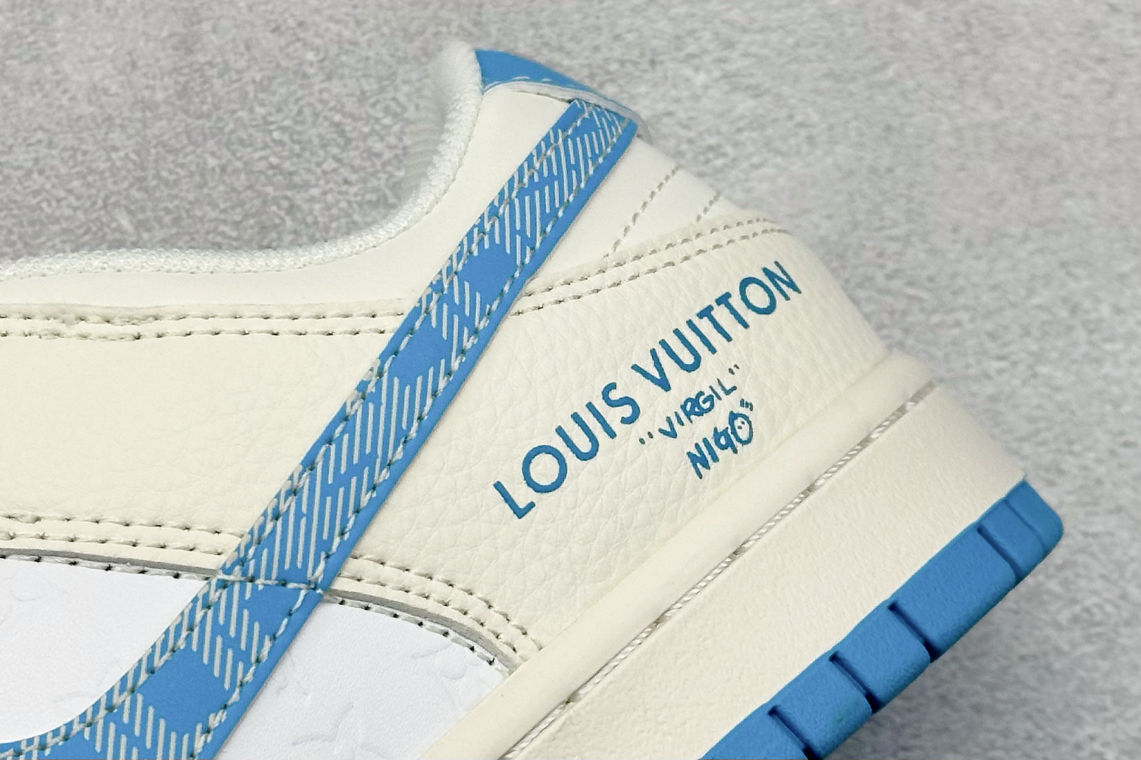 240 Nike SB Dunk Low x Louis Vuitt米白蓝 HS2506-212