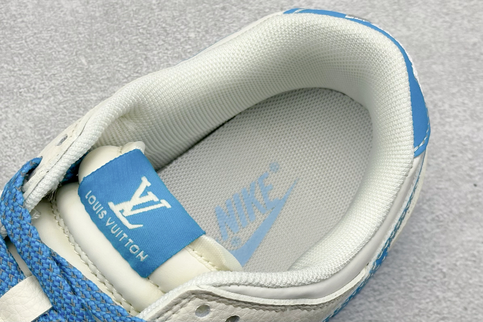240 Nike SB Dunk Low x Louis Vuitt米白蓝 HS2506-212