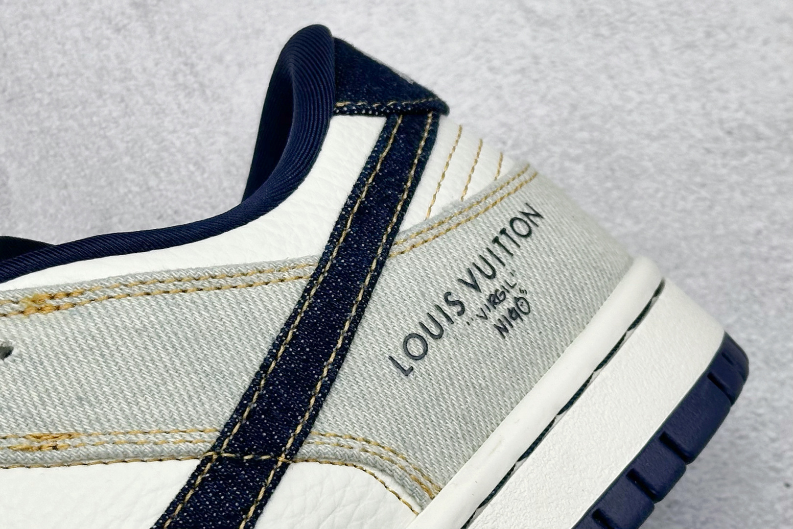 280 SC版Nike SB Dunk Low LV联名 青蓝牛仔 高端定制 低帮休闲板鞋  SC0601-450
