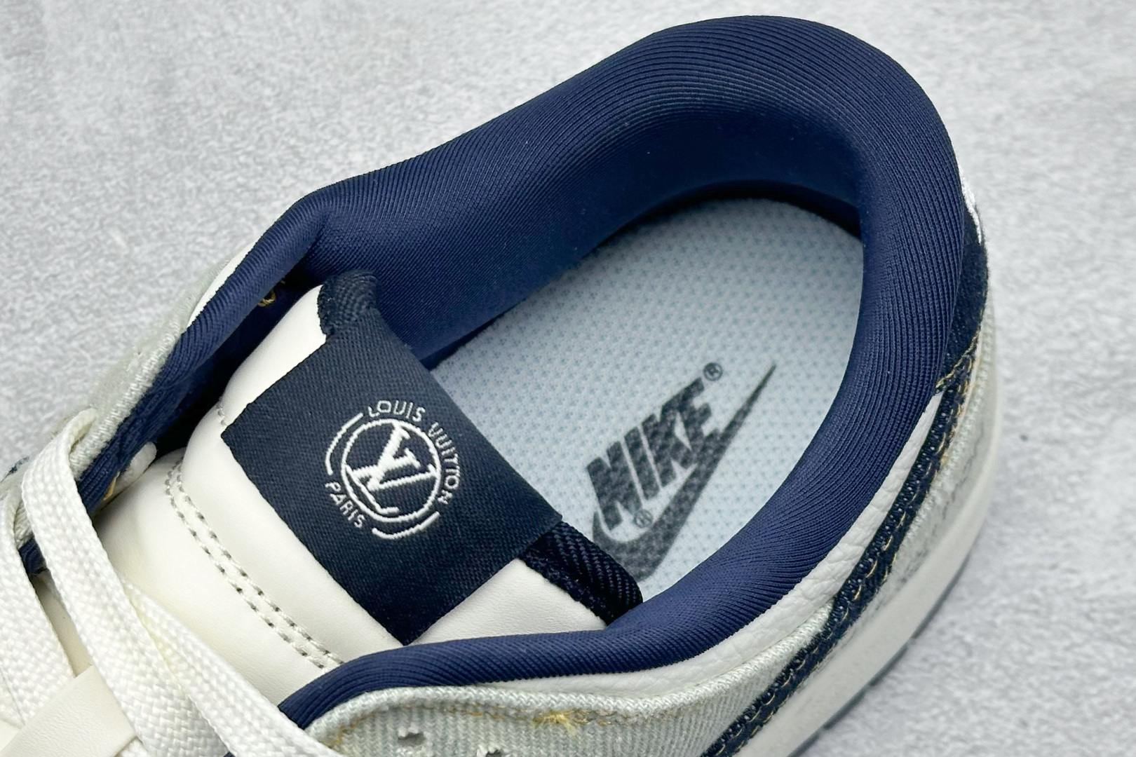 280 SC版Nike SB Dunk Low LV联名 青蓝牛仔 高端定制 低帮休闲板鞋  SC0601-450
