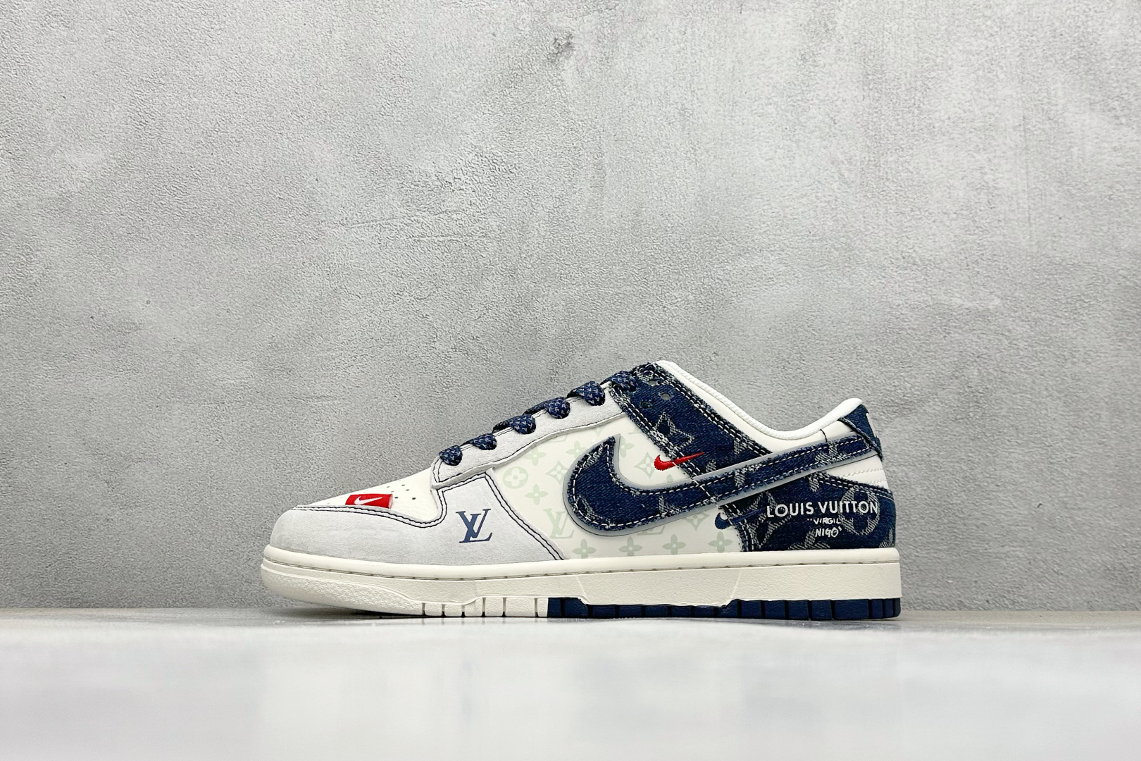 280 XC版Nike SB Dunk Low LV联名 猪八蓝牛仔  低帮休闲板鞋  YX5066-381