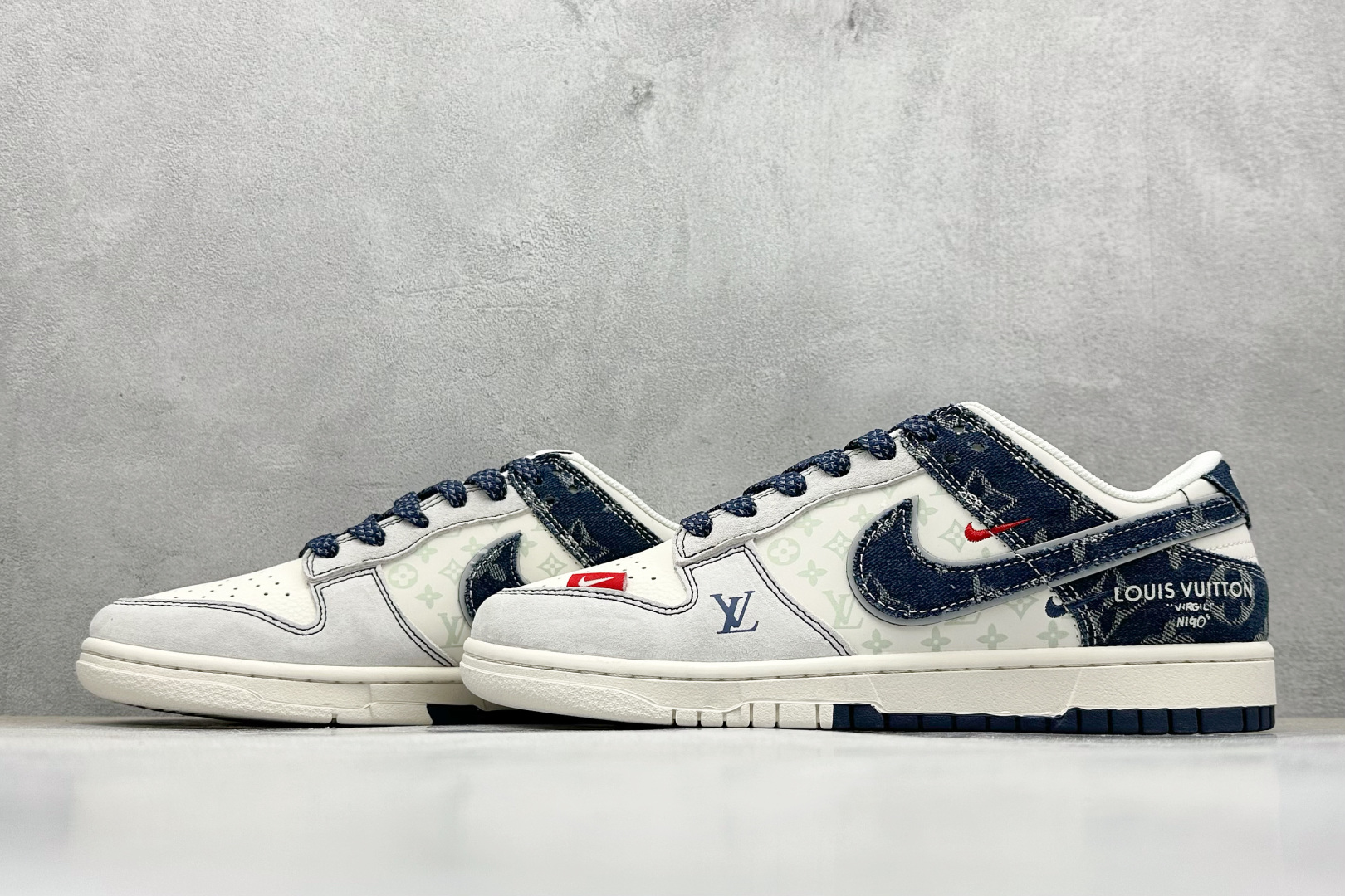 280 XC版Nike SB Dunk Low LV联名 猪八蓝牛仔  低帮休闲板鞋  YX5066-381