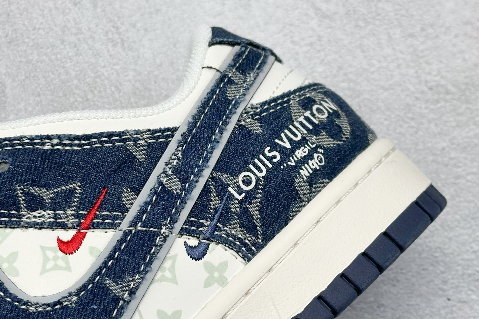 280 XC版Nike SB Dunk Low LV联名 猪八蓝牛仔  低帮休闲板鞋  YX5066-381