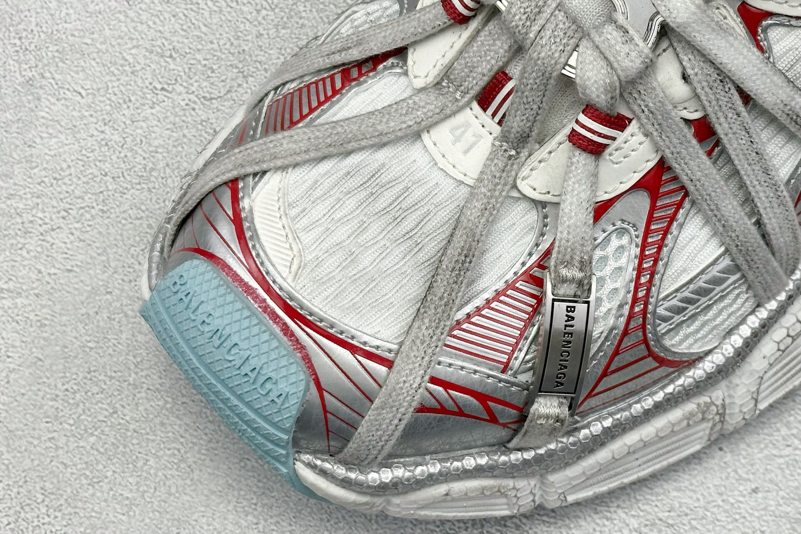 I8 巴黎十代 Balenciaga 巴黎世家 铁扣绑带Balenciaga Sneaker Tess s.Gomma 纯原版本