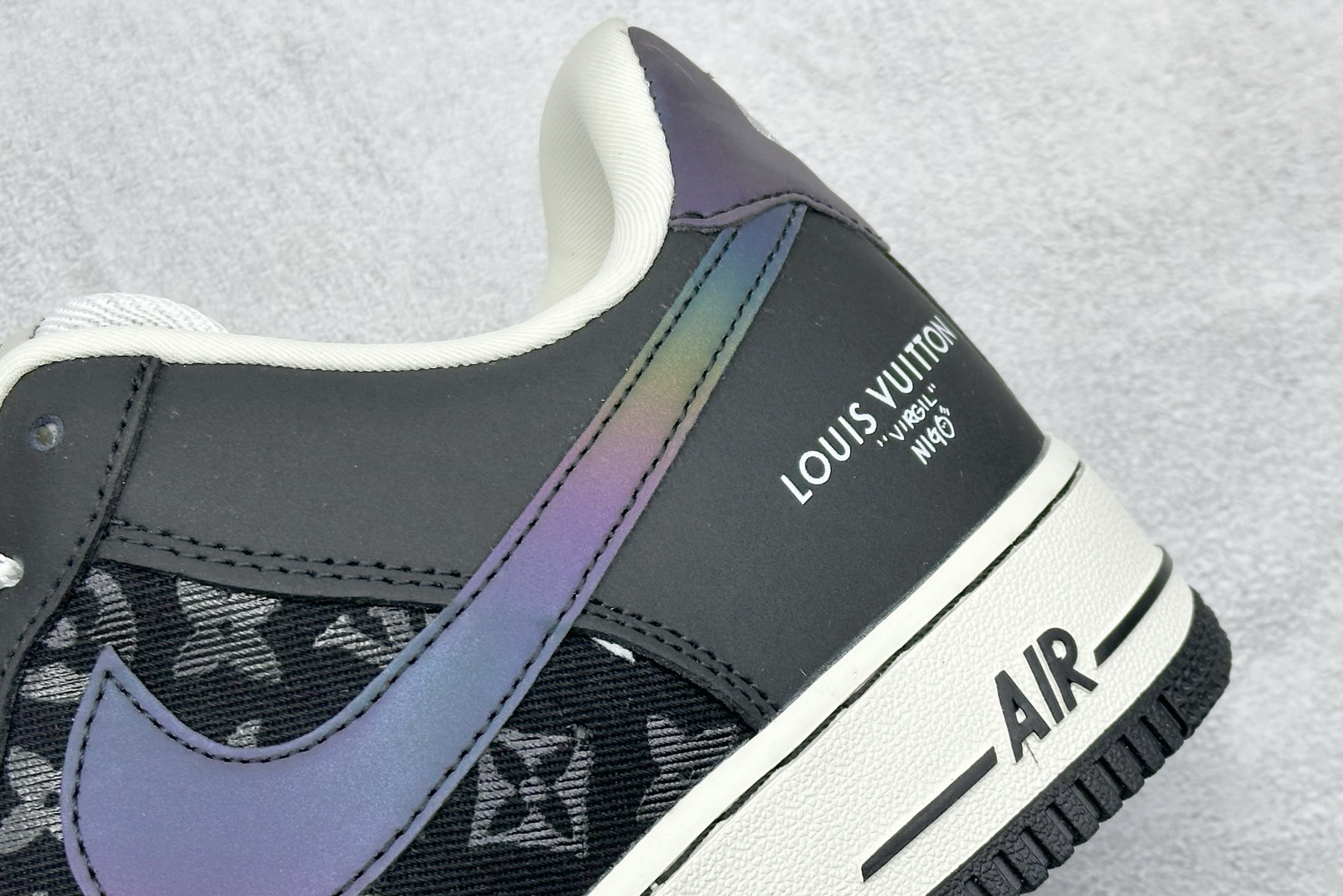 260 SC版Nike Air Force 1'07 Low LV联名 镭射渐变 空军一号低帮休闲板鞋 SC0601-573