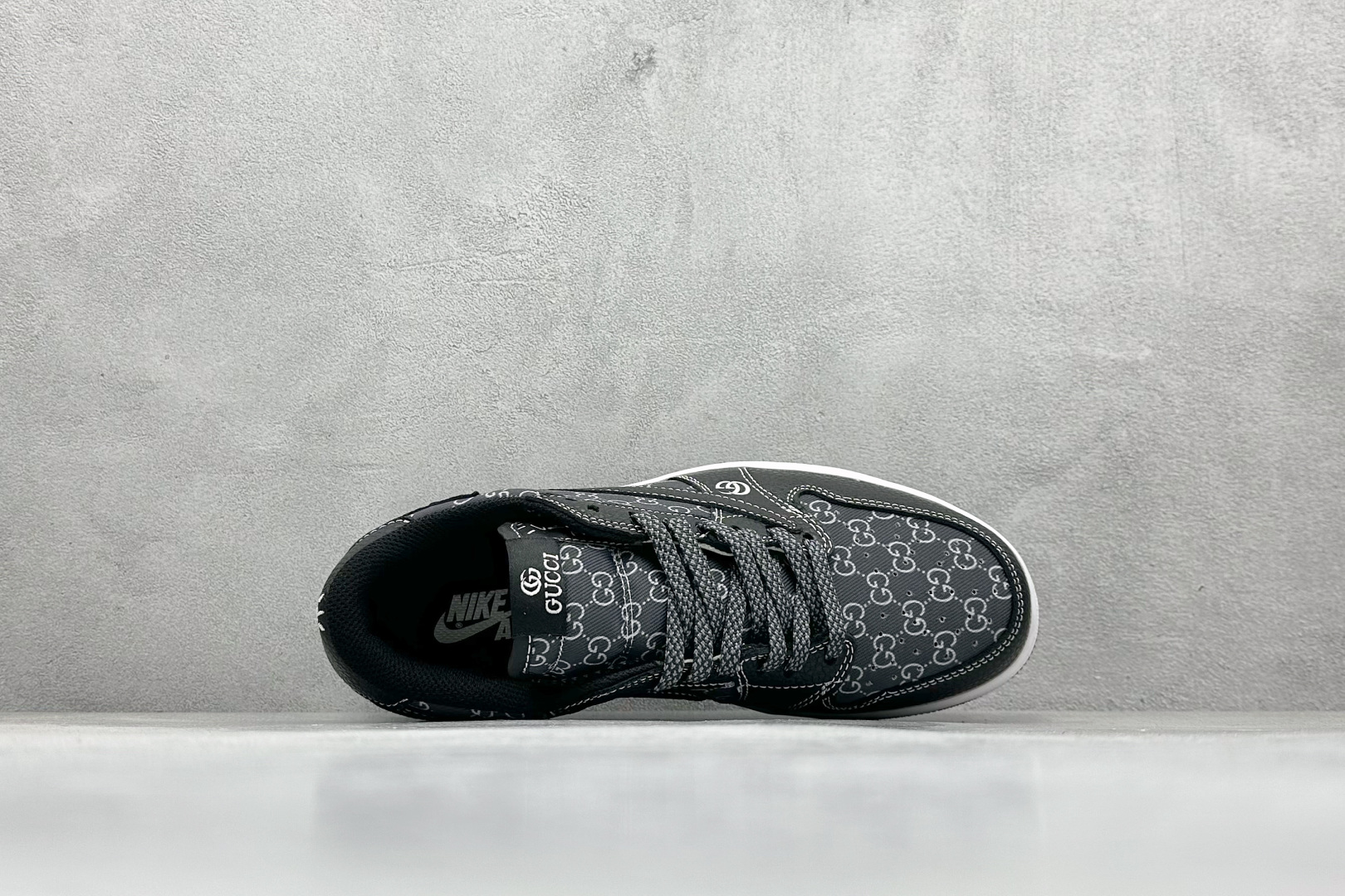 280 XC版Travis Scott x Fragment Design x Air Jordan 1 Low SP AJ1 乔1 古驰联名 黑荔纹 低帮文化休闲板鞋 DZ5899-002