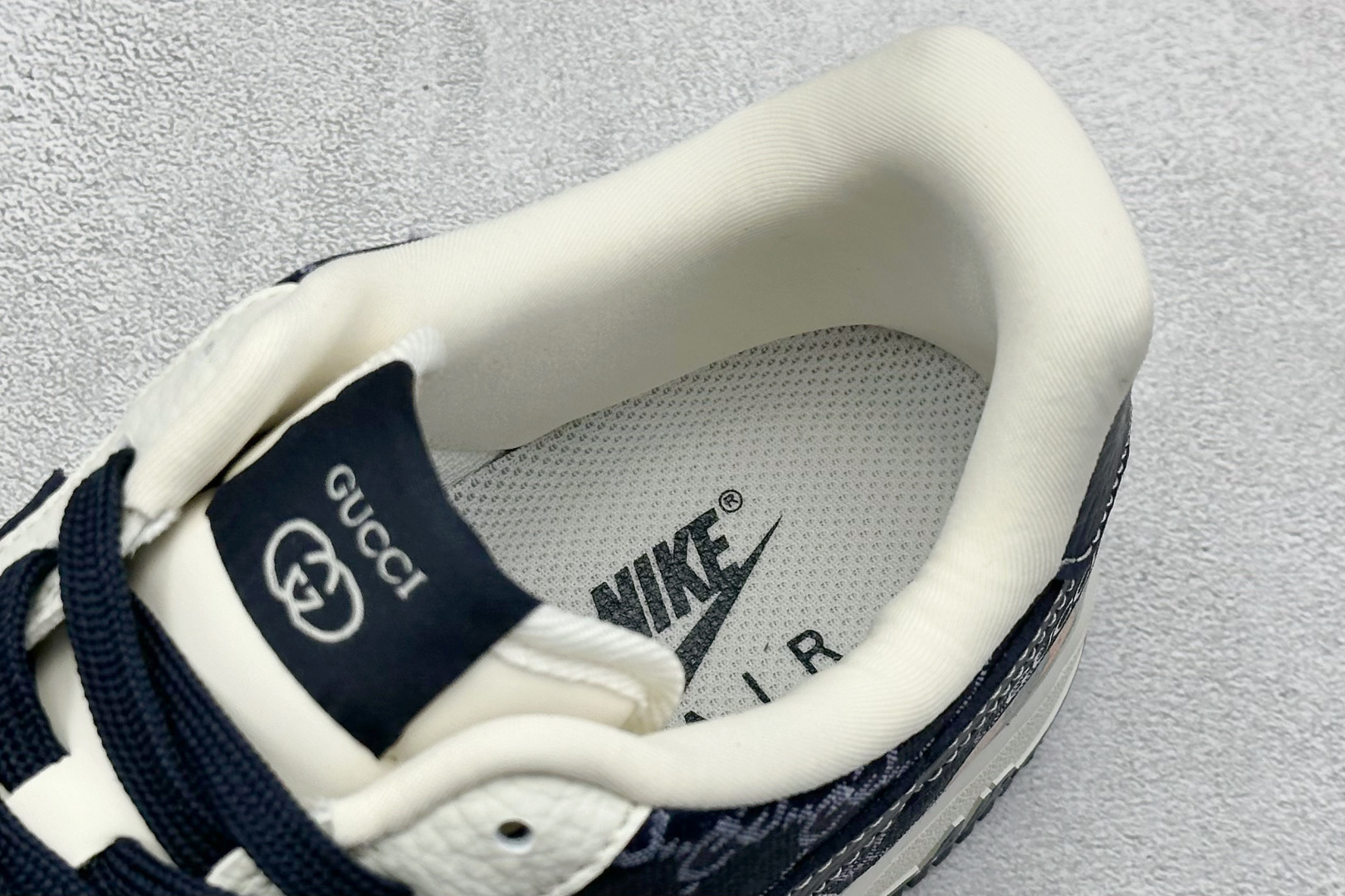 260 SC版Nike Air Force 1'07 Low 古驰联名 藏蓝牛仔 空军一号低帮休闲板鞋 SC0601-568