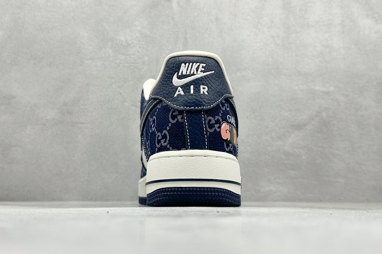 260 SC版Nike Air Force 1'07 Low 古驰联名 藏蓝牛仔 空军一号低帮休闲板鞋 SC0601-568