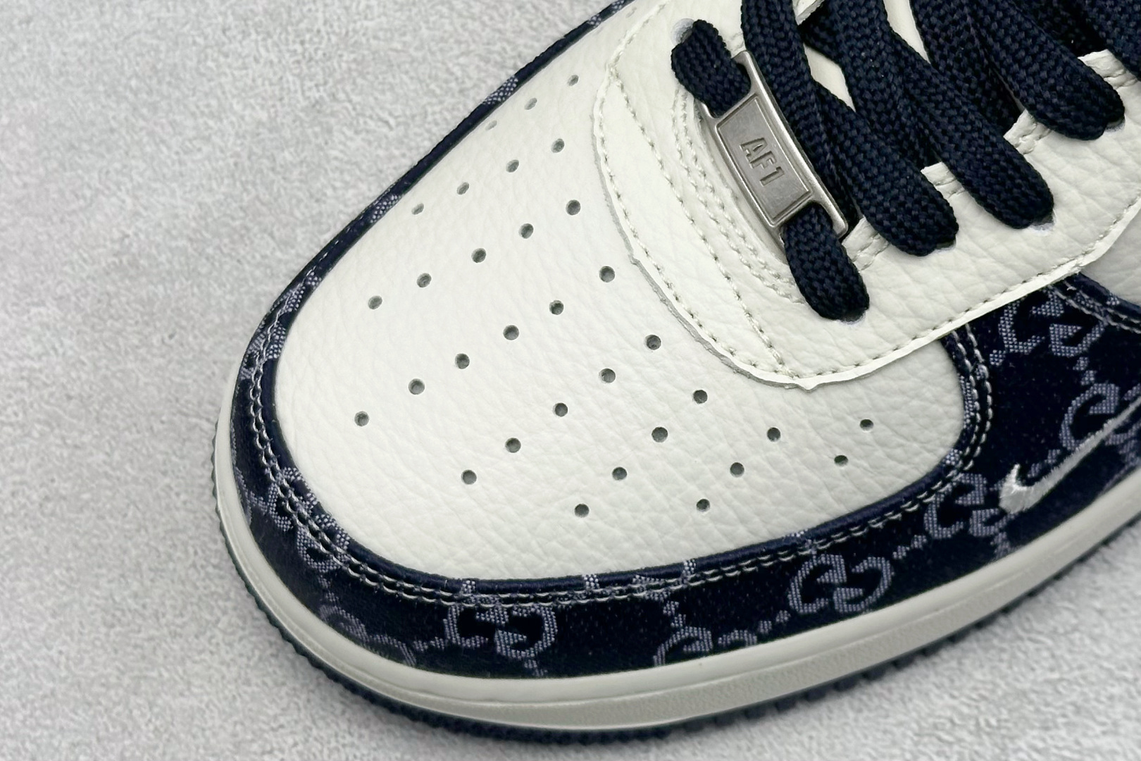 260 SC版Nike Air Force 1'07 Low 古驰联名 藏蓝牛仔 空军一号低帮休闲板鞋 SC0601-568