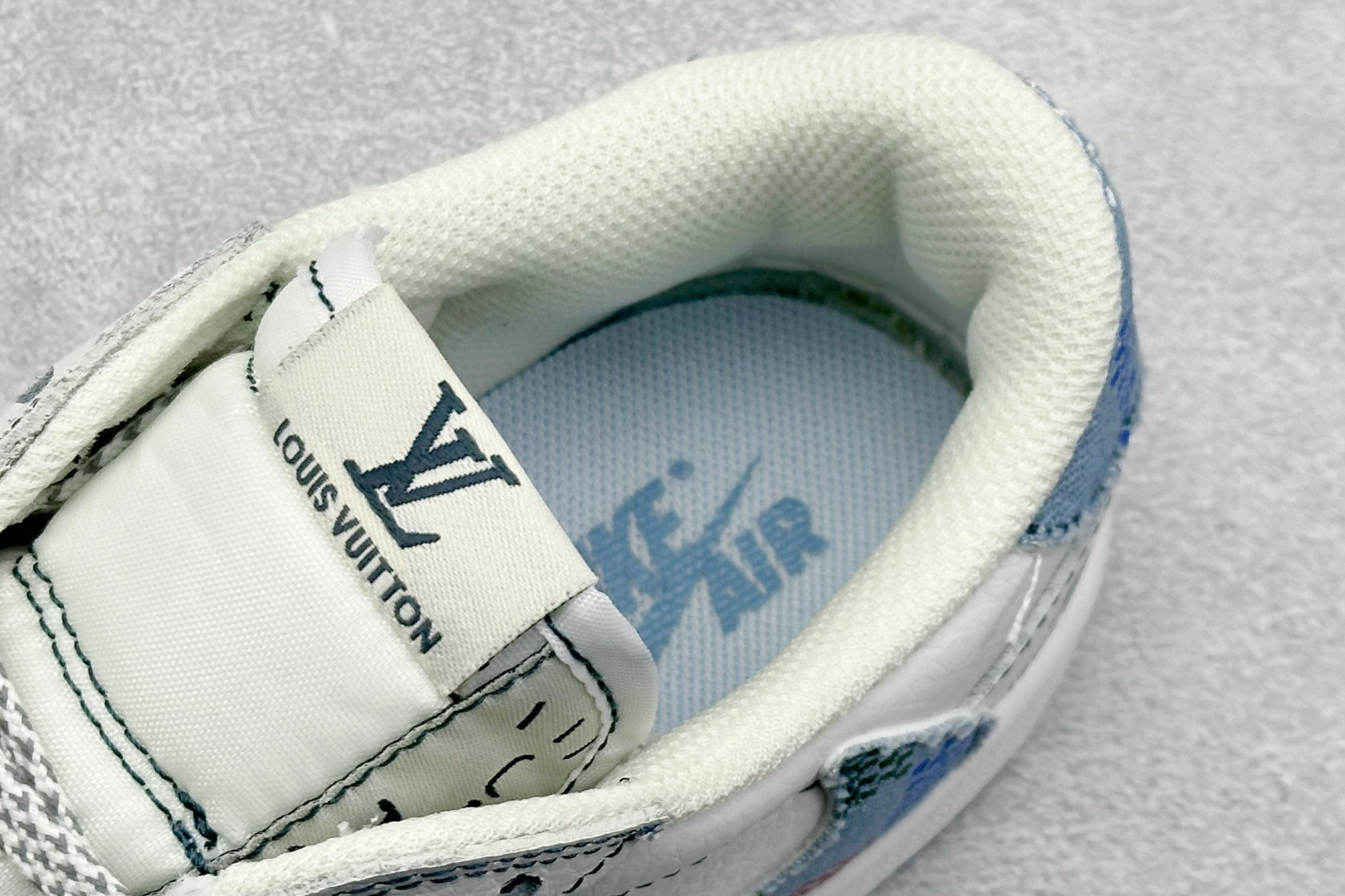 280 XC版Travis Scott x Fragment Design x Air Jordan 1 Low SP AJ1 乔1 LV联名 黑线彩勾 低帮文化休闲板鞋  DZ5899-011