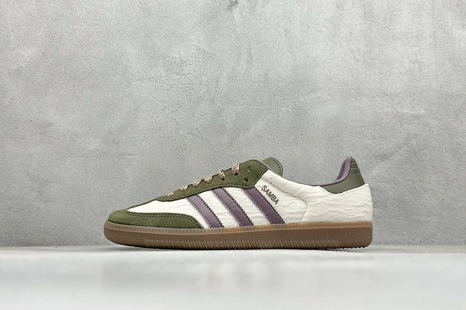 150 Adidoriginals Samba 棕紫绿  JP5675