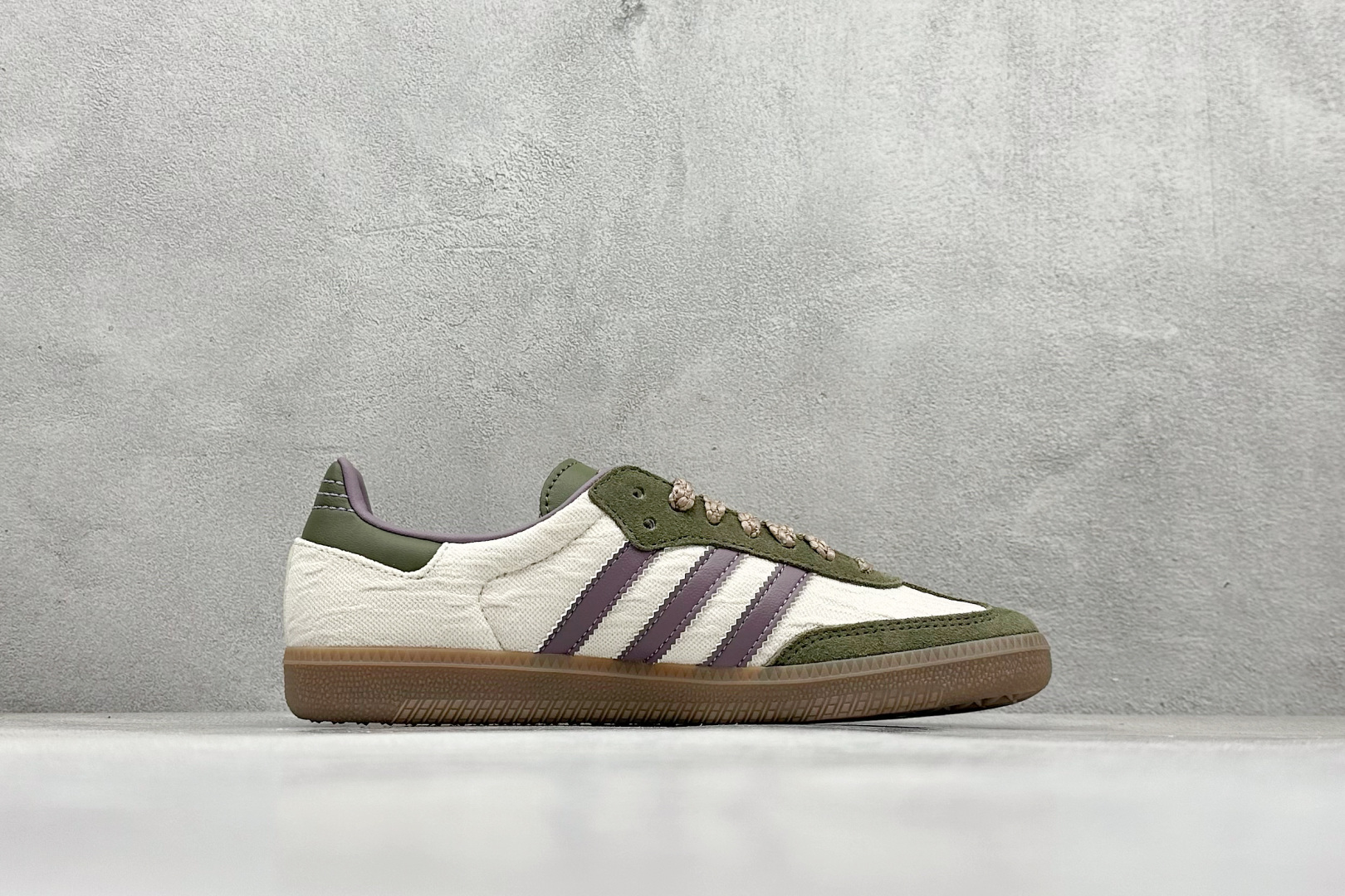 150 Adidoriginals Samba 棕紫绿  JP5675