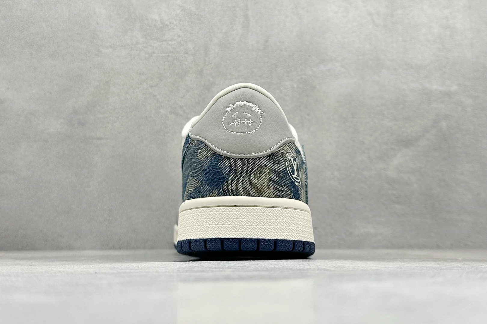 280 SC版Travis Scott x Fragment Design x Air Jordan 1 Low SP AJ1 乔1 LV联名 扎染牛仔 低帮文化休闲板鞋  LD2028-048
