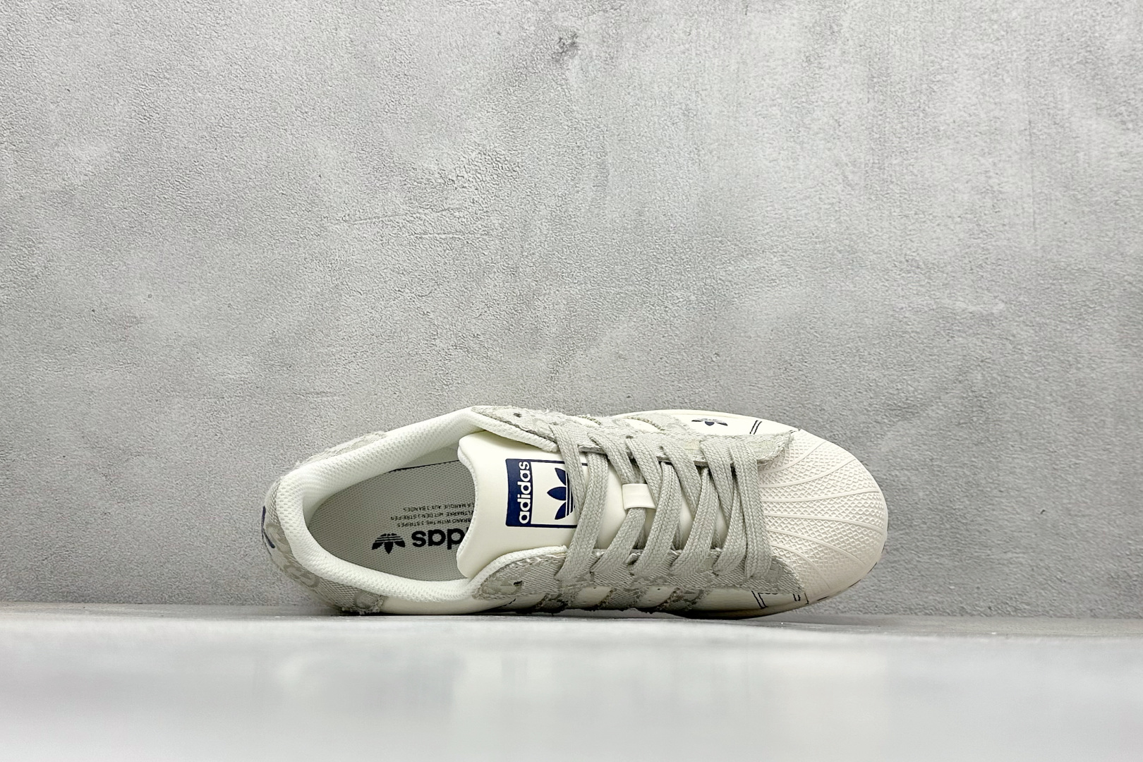 220 AD Originals Superstar x GUCCI 白灰  JY8921
