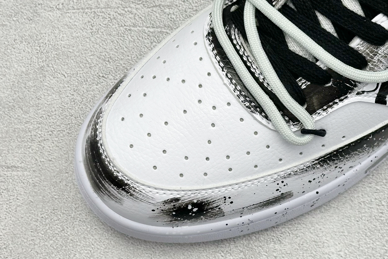 260 Nike Court VisiLow 绑带手绘涂鸦 休闲运动板鞋 低帮百搭透气休闲运动板 DH2987-101