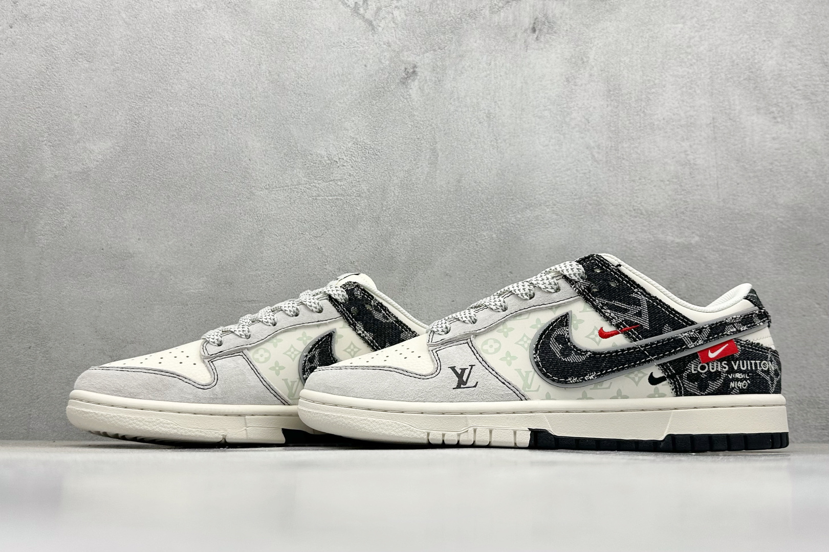 280 XC版Nike SB Dunk Low LV联名 猪八黑牛仔  低帮休闲板鞋 YX5066-382