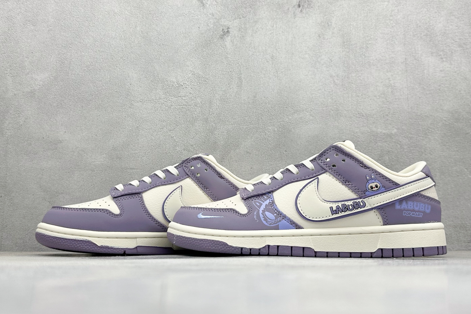 280 XC版Nike SB Dunk Low x LABUBU 紫白小勾  SR2025-005