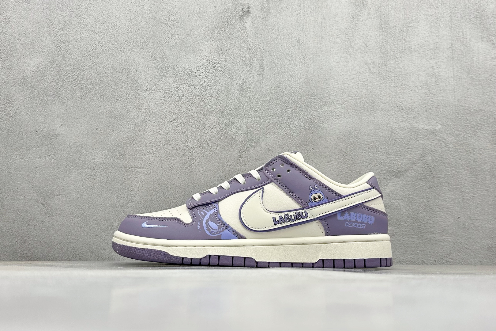 280 XC版Nike SB Dunk Low x LABUBU 紫白小勾  SR2025-005