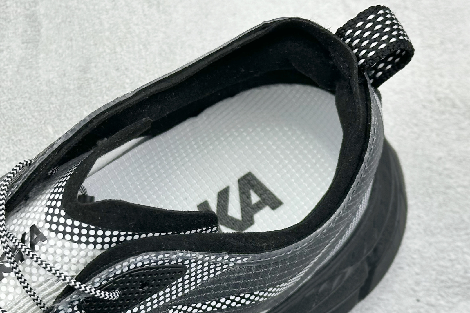 200 Hoka One One Mafate Speed 4 Lite 银黑 玛法特低帮轻量户外运动鞋 1168971-BWHT