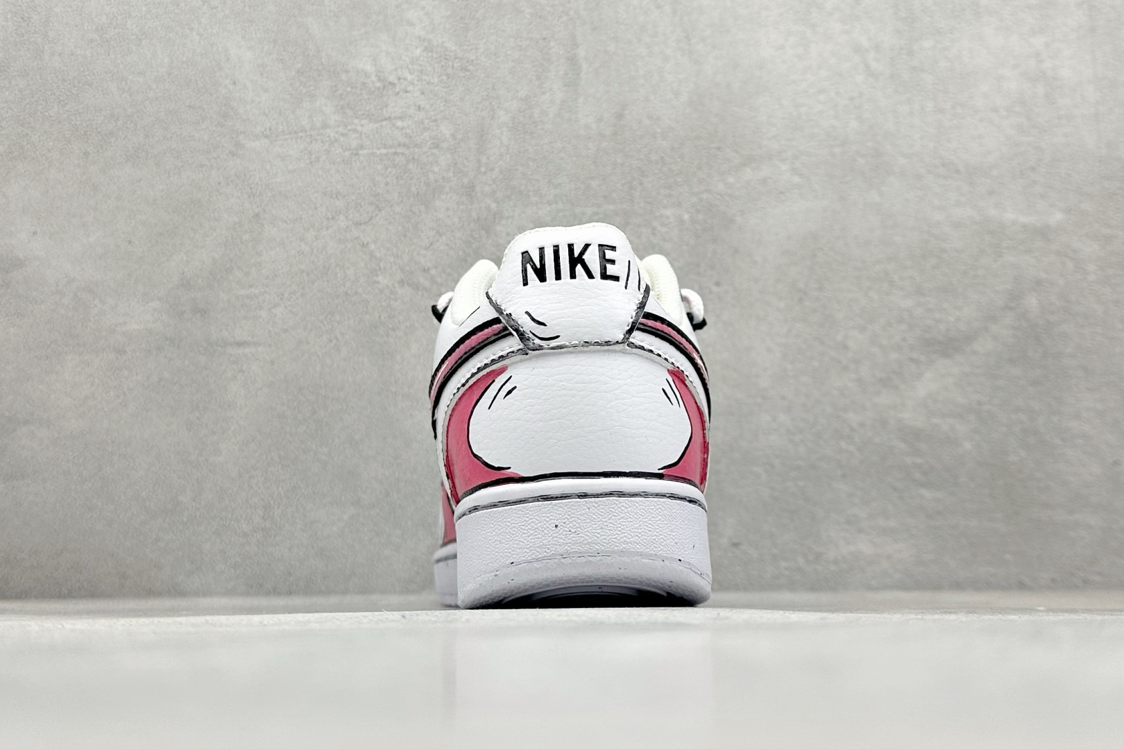 210 Nike Court VisiLow 定制涂鸦绑带 校园风低帮复古篮球板鞋 DH3158-101