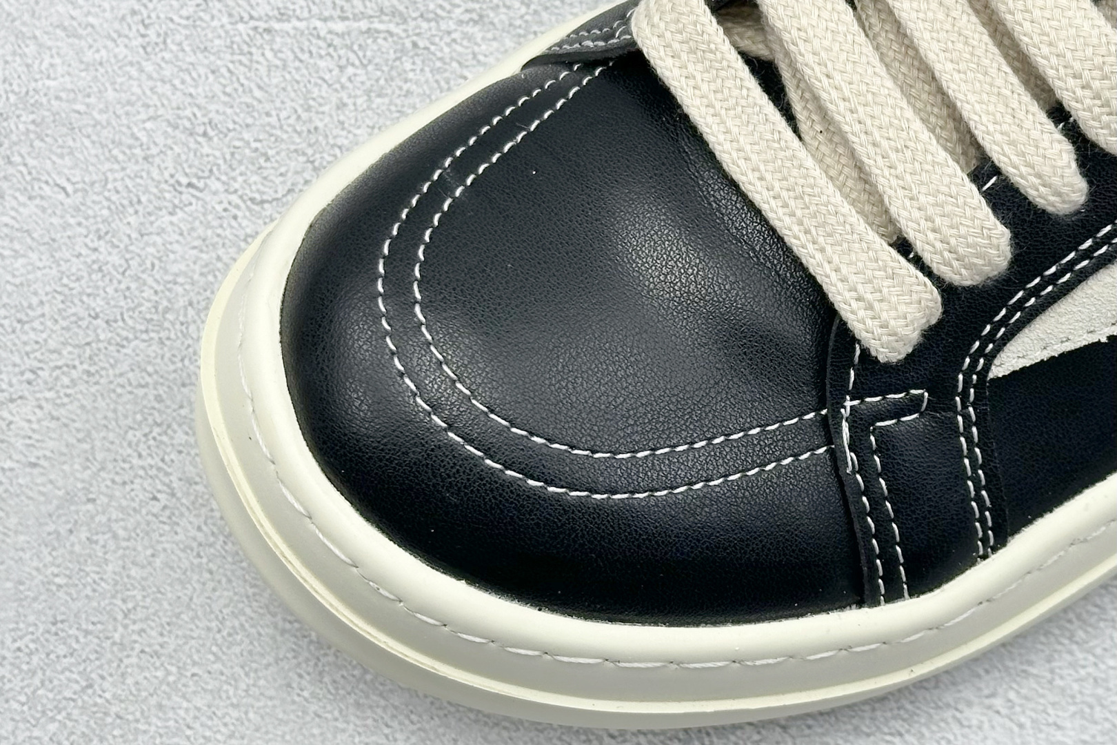 220 OK版Rick Owens Drkshdw 瑞克·欧文低帮牛仔布时尚运动板鞋