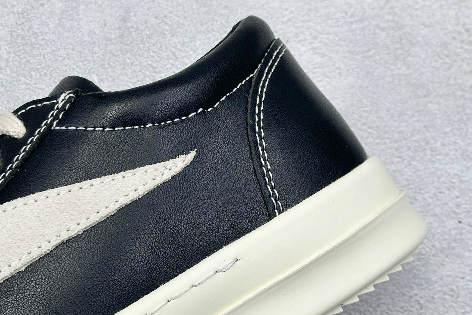 220 OK版Rick Owens Drkshdw 瑞克·欧文低帮牛仔布时尚运动板鞋